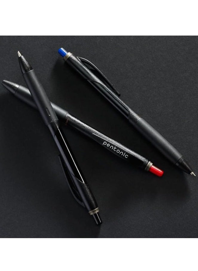 Pentonic Pentonic Linc B-RT Ball Point Pen (0.7mm, Black Ink), Pack of 10  - Image 2