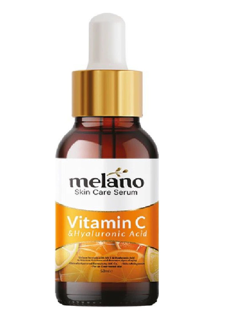 MELANO Vitamin C & Hyaluronic Acid Serum 50ml - Image 3