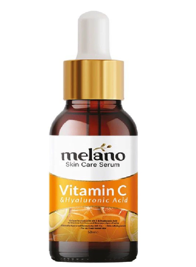 MELANO Vitamin C & Hyaluronic Acid Serum 50ml - Image 1