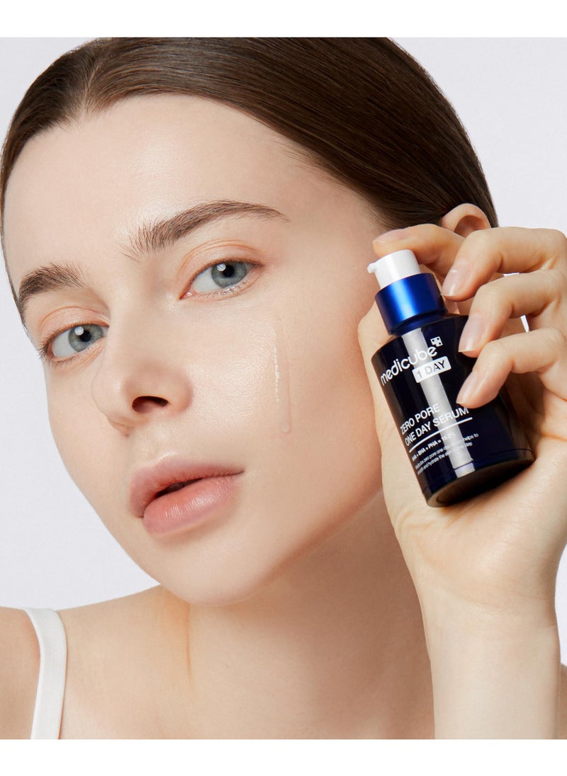 Medicube Zero Pore One-day Serum 1.01 fl.oz - Overnight Resurfacing Serum with Pore Tightening Complex - 15.2% AHA+BHA+PHA & 2% Niacinamide - 10.8% reduction in pore appearance after one day of use  - Image 2