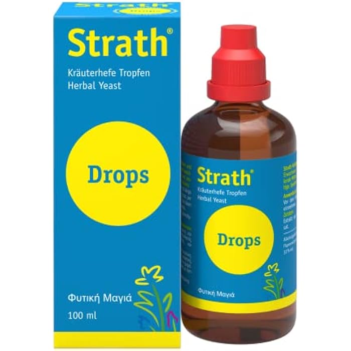 Bio-Strath Strath Nutritional Yeast Liquid Syrup 3.4 Oz - Vegetarian, Lactose Free, Artificial Additive Free - Digestive Support, Nutrient Absorption - Great Tasting Daily Supplement - Prebiotic and Postbiotic - Image 1