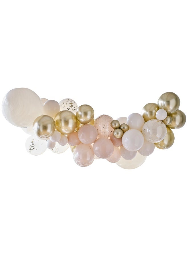 Ginger Ray Gold And Neutral Balloon Arch Kit - Image 3