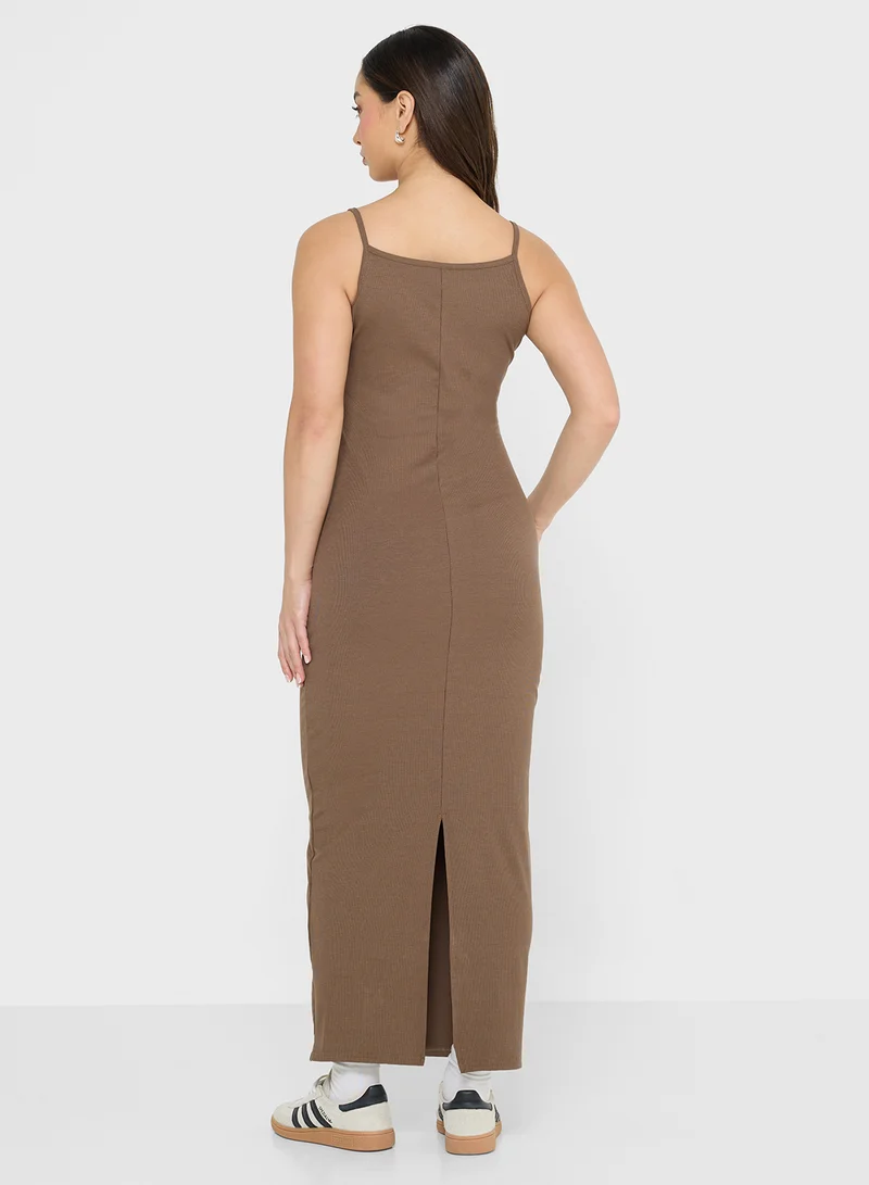جينجر بيسيكس Ribbed Cami Dress
