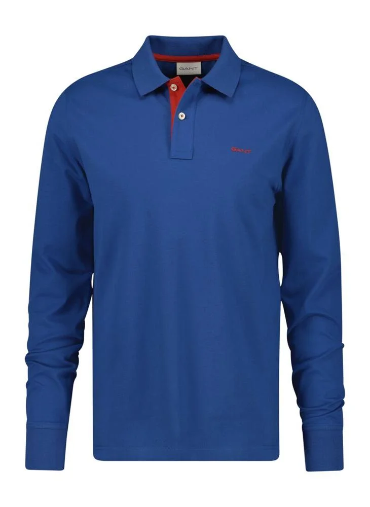 GANT Regular Fit Contrast Pique Polo