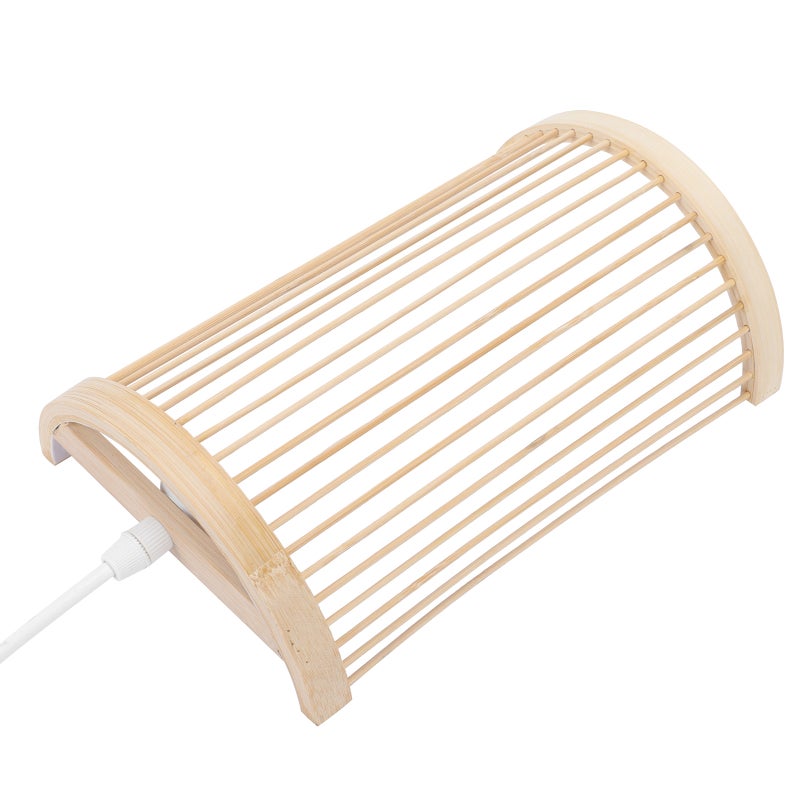 1pc Weaving Craft Wall Lamp Simple Wall Light Indoor Lamp Scene Adornment - Image 4