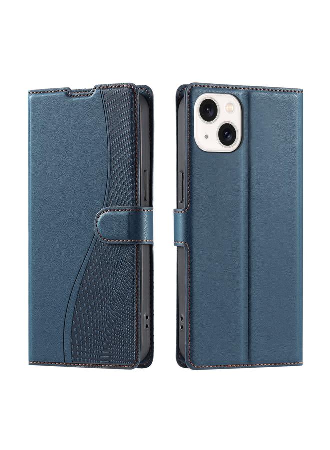 Zaboon Case For iPhone 13 mini Voltage Ultra-thin Dot Leather Phone Case - Image 1