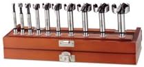 WOODRIVER HighCarbon Steel 10Piece Forstner Bit Set - Image 2