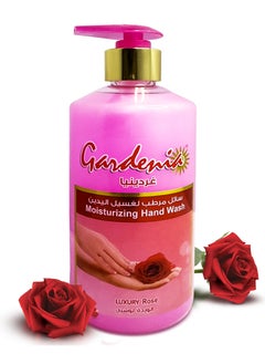 Gardenia Luxury Hand Wash (500ml) – Moisturizing Formula with Rich Lather, Luxury Rose Scent, Effective Germ Protection, and Personal Hygiene  - Image 1