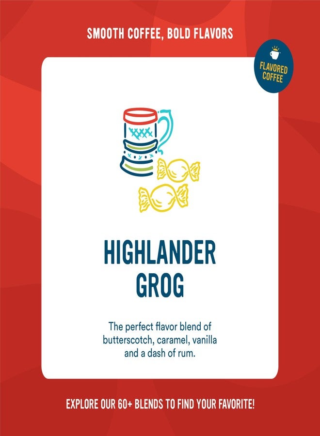 Cameron's Coffee Highlander Grog EcoPod Coffee, 12 Pieces, Light Roast, Gluten Free, 4.33 Ounces (Pack Of 6) - Image 2