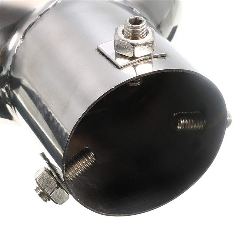 Oshotto Stainless Steel SS-009 Car Exhaust Muffler Silencer Cover Compatible with Hyundai Tucson (Chrome) - Image 3