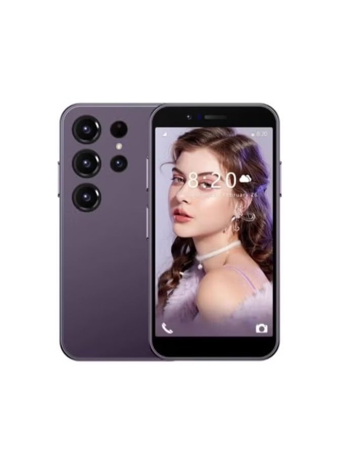 IAF - S25 Pro Max Dual SIM 5G Pocket Phone 3.0 inch Smallest Mini Smartphone (purple)16 GB RAM 512 GB ROM - Image 1