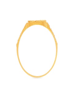 Malabar Gold and Diamonds 22 Carat 916 Purity Yellow Gold Ring RG1167549Y21 For Men  - Image 3