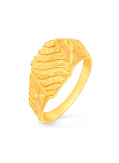 Malabar Gold and Diamonds 22 Carat 916 Purity Yellow Gold Ring RG1167549Y21 For Men  - Image 1
