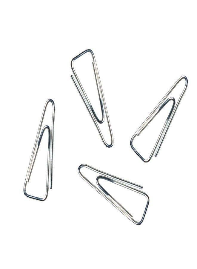 Rojdeal Paper Clips, V Clips Gem Clips, U Clips, (26 MM) Made by Metal Steel, for Holding Loose Papers 100 Pcs - Image 1