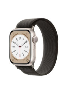 SHOPI Trail Loop Compatible with Apple Watch Band 49mm 45mm 44mm 42mm 41mm 40mm 38mm, Nylon Weave Sport Loop Men Women Adjustable Pull Tab Strap for Apple Watch Ultra iWatch Series 8 7 6 5 4 3 2 1 SE  - Image 1