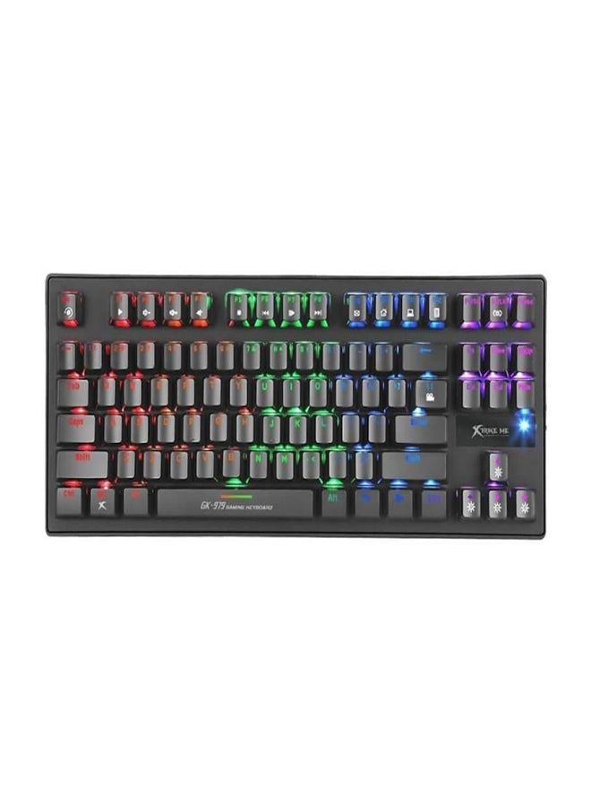 XTRIKE ME مفاتيح ألعاب سلكية بتصميم مقاوم للانسكاب وإضاءة خلفية. - Image 1