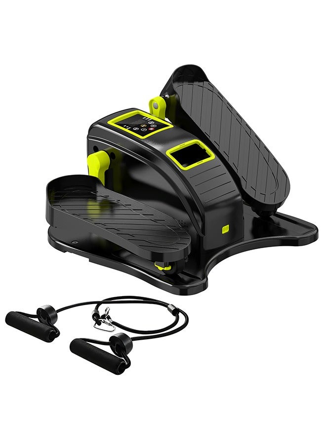 كوزينيست جهاز إليبتيكال كهربائي أسفل المكتب لكبار السن، جهاز تمارين الأرجل جالس بـ12 سرعة وصوت هادئ، مزود بجهاز تحكم عن بُعد، مدرب دواسة مدمج ومحمول للمنزل والمكتب - Image 1