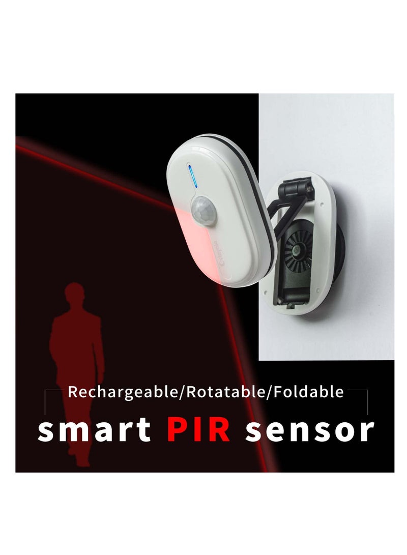 Motion Sensor Fit for Smart Life Zigbee 3.0, Rechargeable Motion Detector Sensor PIR, for Home Security Work with Smart Life Devices Build-in Tuya Smart Life APP (Tuya Smart Life Zigbee Hub Required) - Image 2