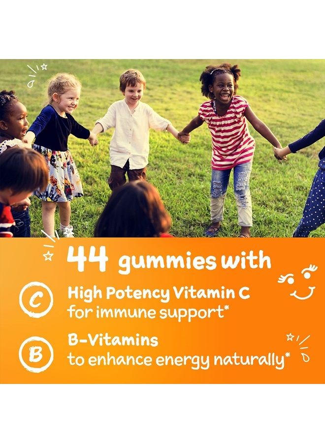 Emergen-C Kidz Daily Immune Support Dietary Supplements, Flavored Gummies with Vitamin C and B Vitamins, Fruit Fiesta Flavored Gummies - 44 Count - Image 2