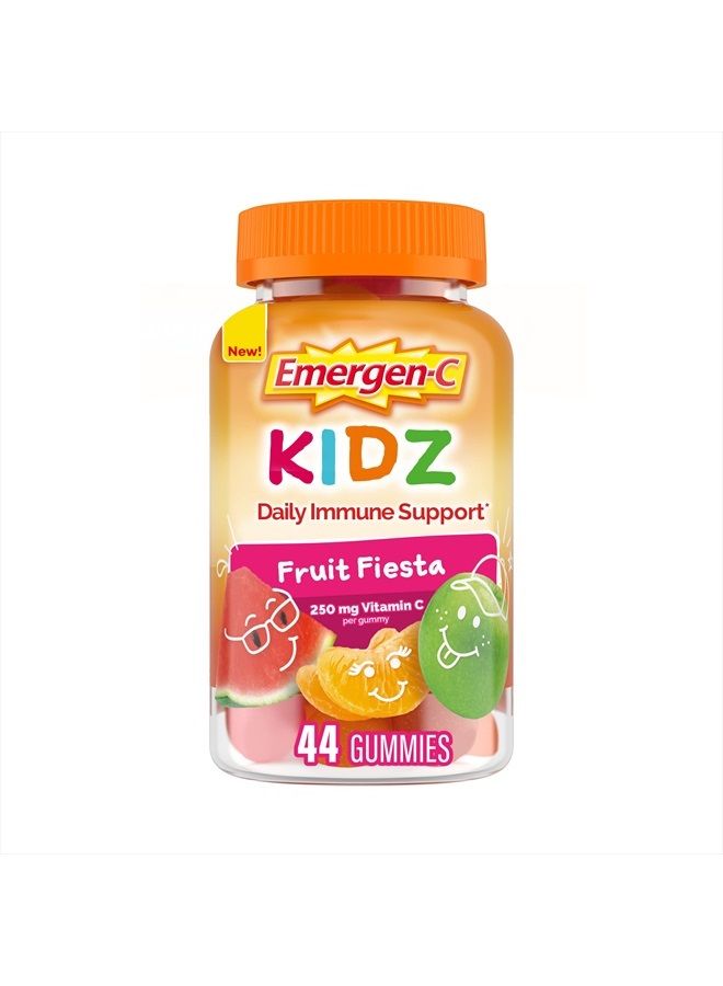 Emergen-C Kidz Daily Immune Support Dietary Supplements, Flavored Gummies with Vitamin C and B Vitamins, Fruit Fiesta Flavored Gummies - 44 Count - Image 1
