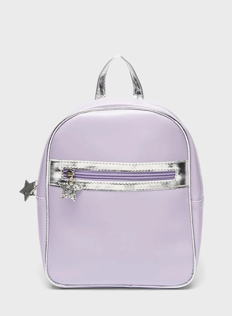 shoexpress Kids Zip Pocket Backpack