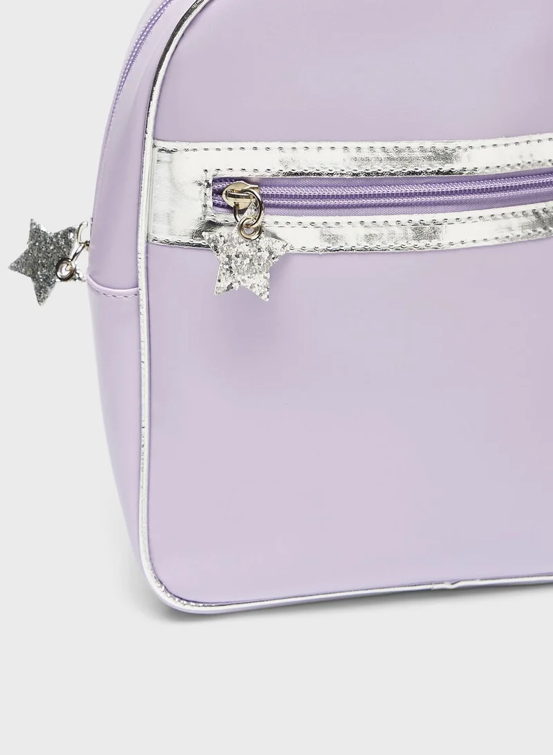 shoexpress Kids Zip Pocket Backpack