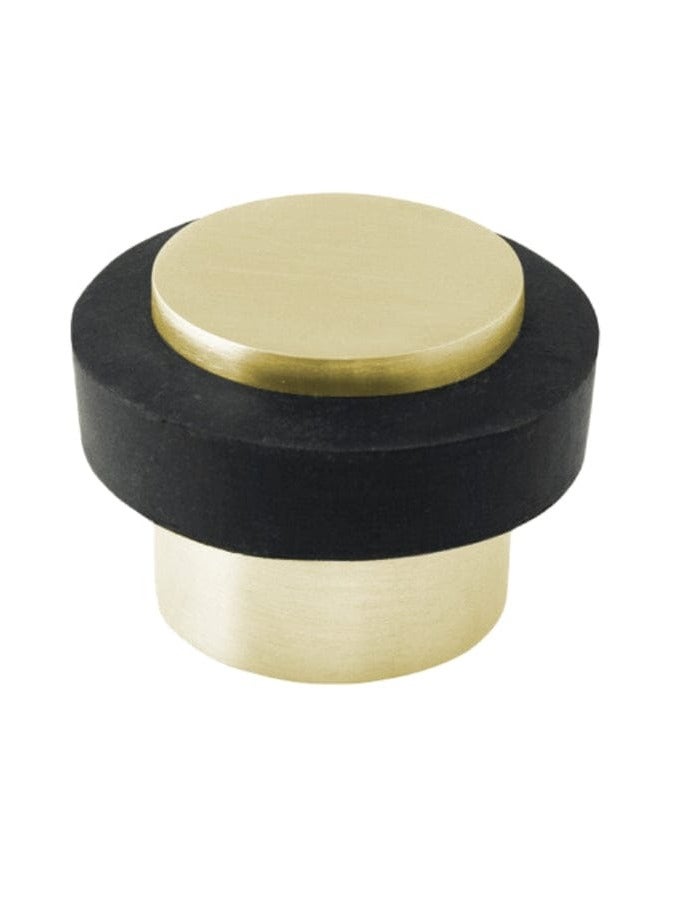 Floor Mounted Stainless Steel 304 Door Stop Door Stopper Gold with Black Rubber  - Image 3