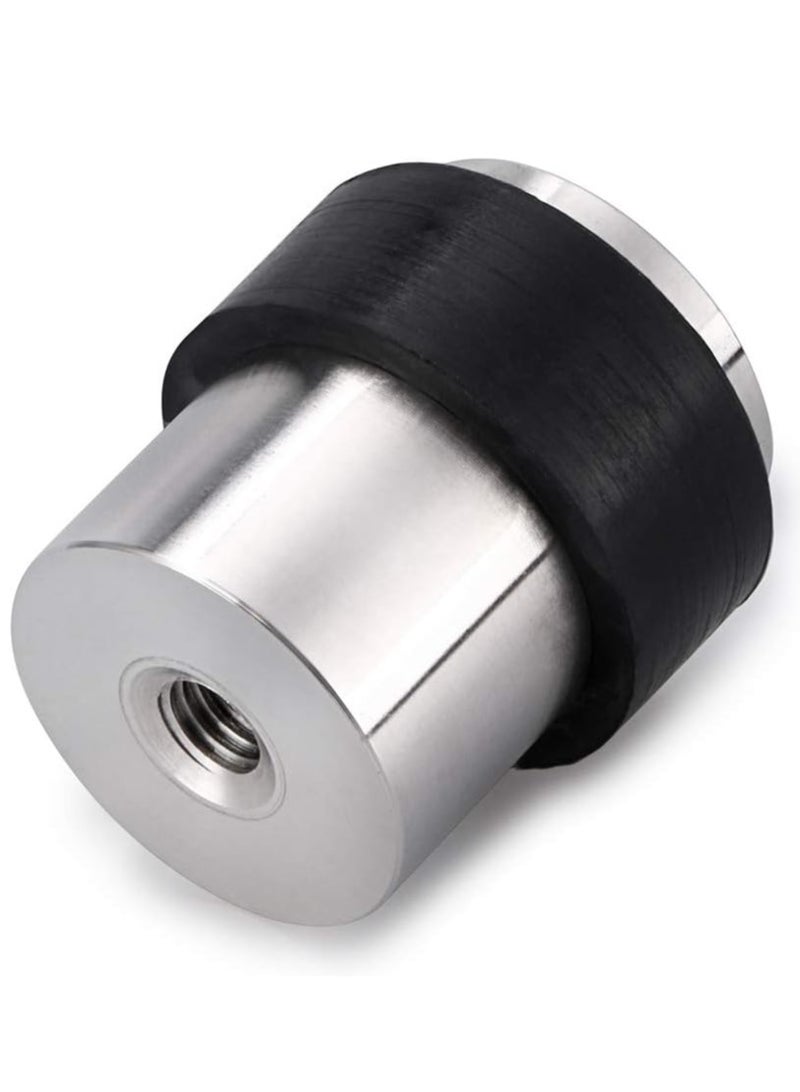 Floor Mounted Stainless Steel 304 Door Stop Door Stopper Gold with Black Rubber  - Image 4