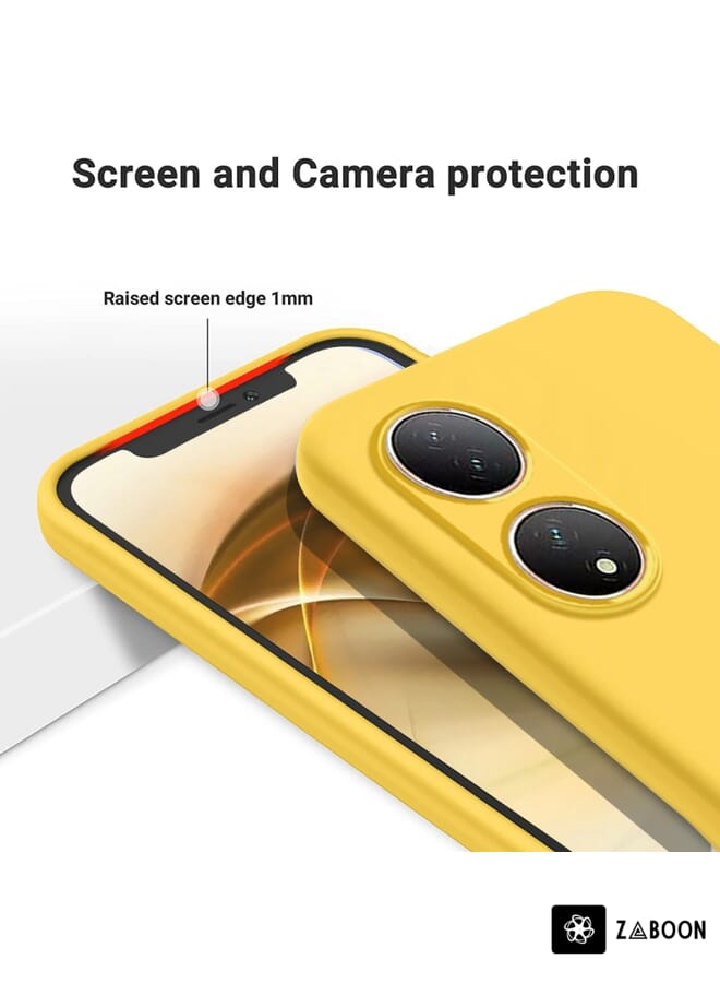 Zaboon حافظة واقية لهاتف vivo Y100 / T2 الهندي من السيليكون السائل النقي المضاد للصدمات - Image 4