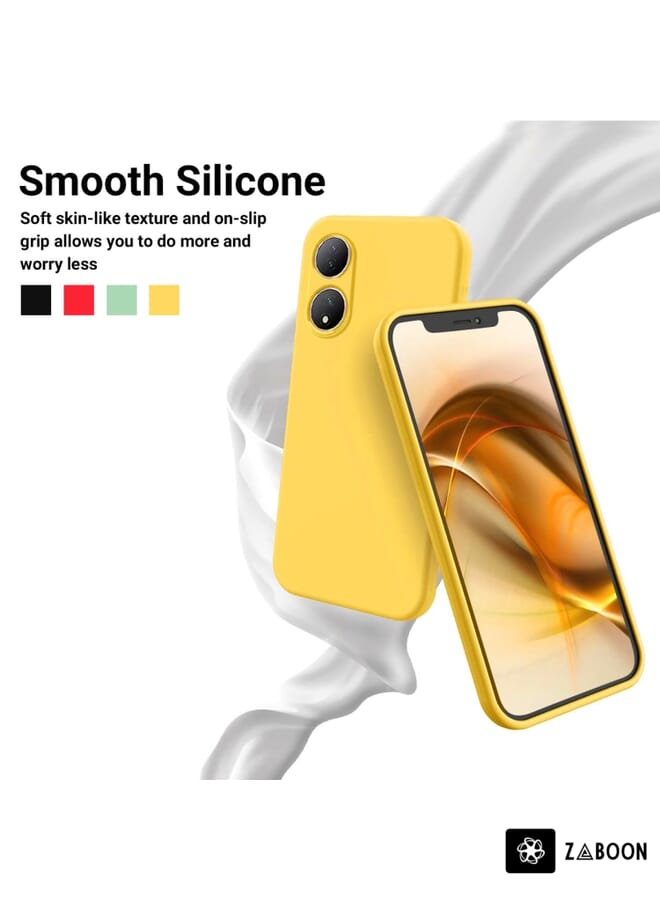 Zaboon حافظة واقية لهاتف vivo Y100 / T2 الهندي من السيليكون السائل النقي المضاد للصدمات - Image 3