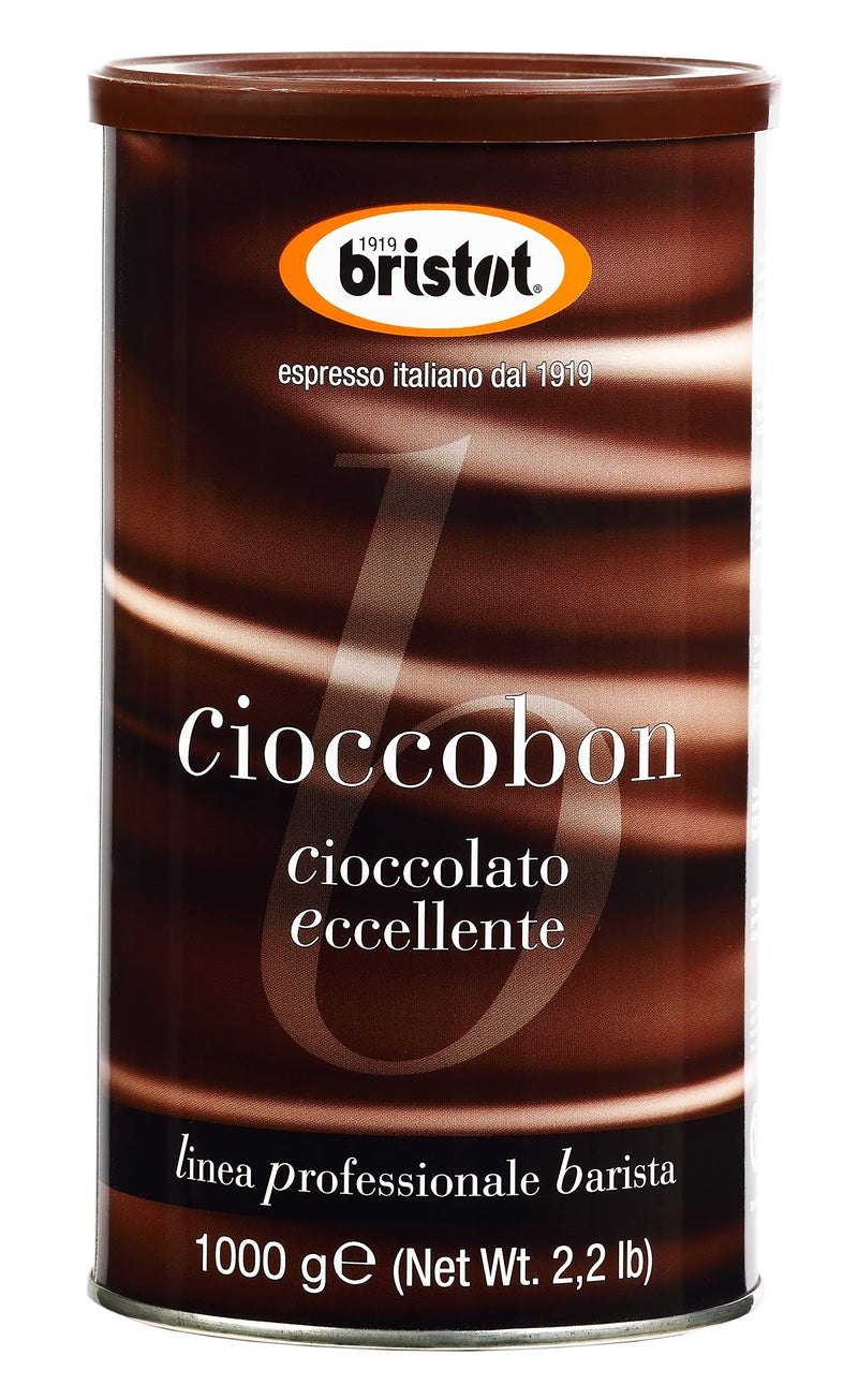 Bristot Cioccobon Cioccolato Eccellente - Premium Italian Hot Chocolate Mix - 2.2 lb - 1 kg - Image 2