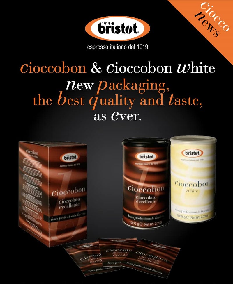 Bristot Cioccobon Cioccolato Eccellente - Premium Italian Hot Chocolate Mix - 2.2 lb - 1 kg - Image 3