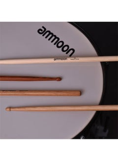 ammoon ammoon 3 Pairs Pairs of 5A Wooden Drumsticks Drum Sticks Fraxinus Mandshurica Wood Drum Set Accessories  - Image 3