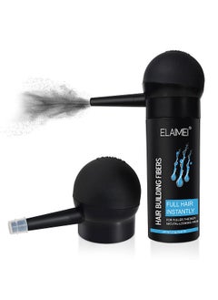 Elaimei ELAIMEI 27.5g Hair Building Fibers with Spray Applicator Even Fine Spraying Full Hair Instantly for Fuller Thicker Natural-looking Hair  - Image 4