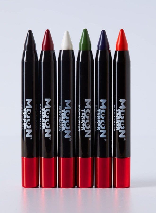 Moon Terror Halloween Face Paint Stick Body Crayon by Moon Terror, SFX Make up - Zombie Green - Special Effects Make up - 0.12oz - Image 3