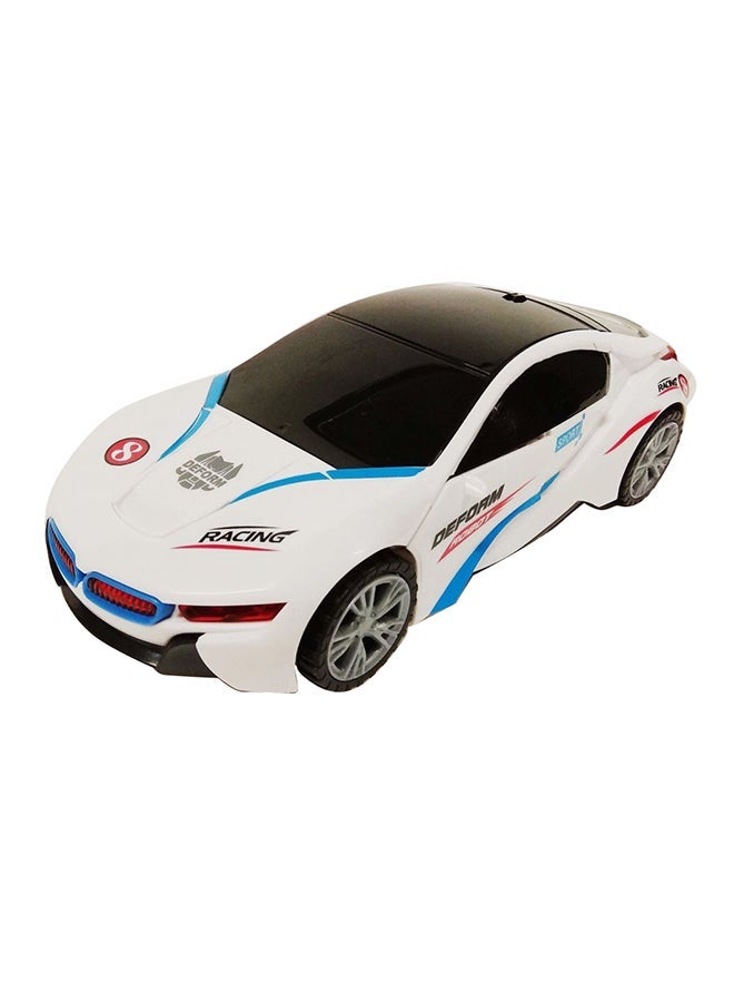 NIBEMINENT 2 in 1 Transformer Robot Deform Cars Toy for Kids