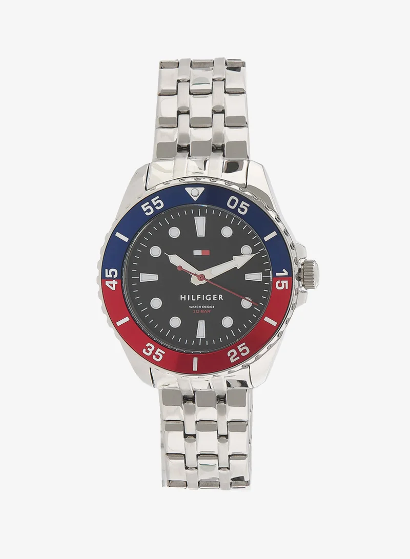3-Hand Quartz Movement Watch For Youth With Silver Stainless Steel Bracelet - 1720048