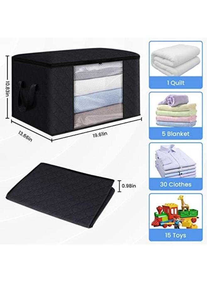 Foldable Clothes Storage Bag With Sturdy Zipper - Image 2