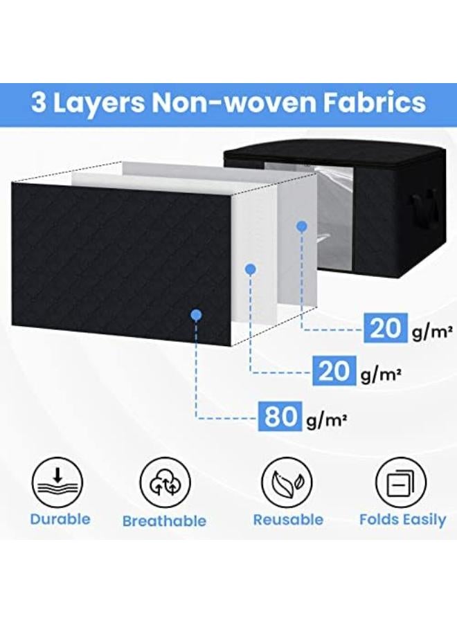 Foldable Clothes Storage Bag With Sturdy Zipper - Image 3