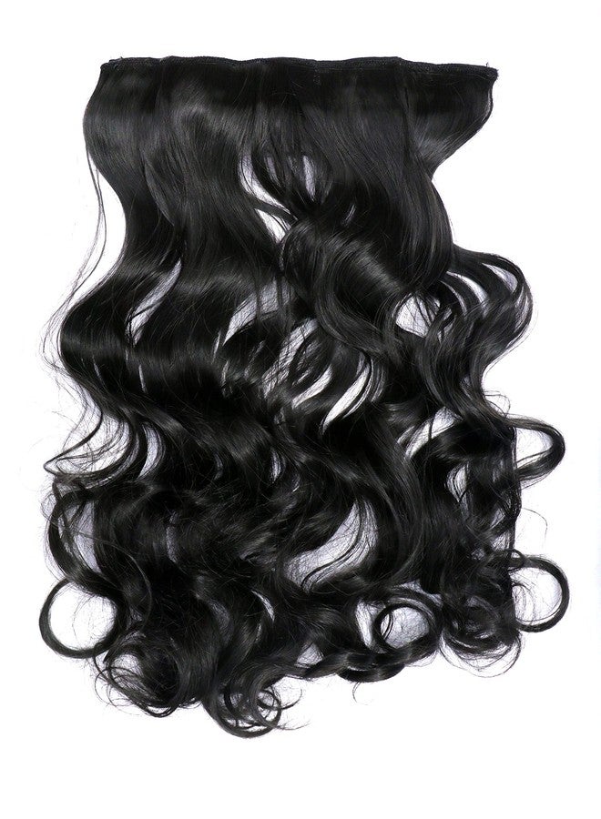 Honbon Nakli Baal Full Head Wig Curly Synthetic Hair Extensions Hair for Women 5 Clips 16inch 1pcs - Image 1