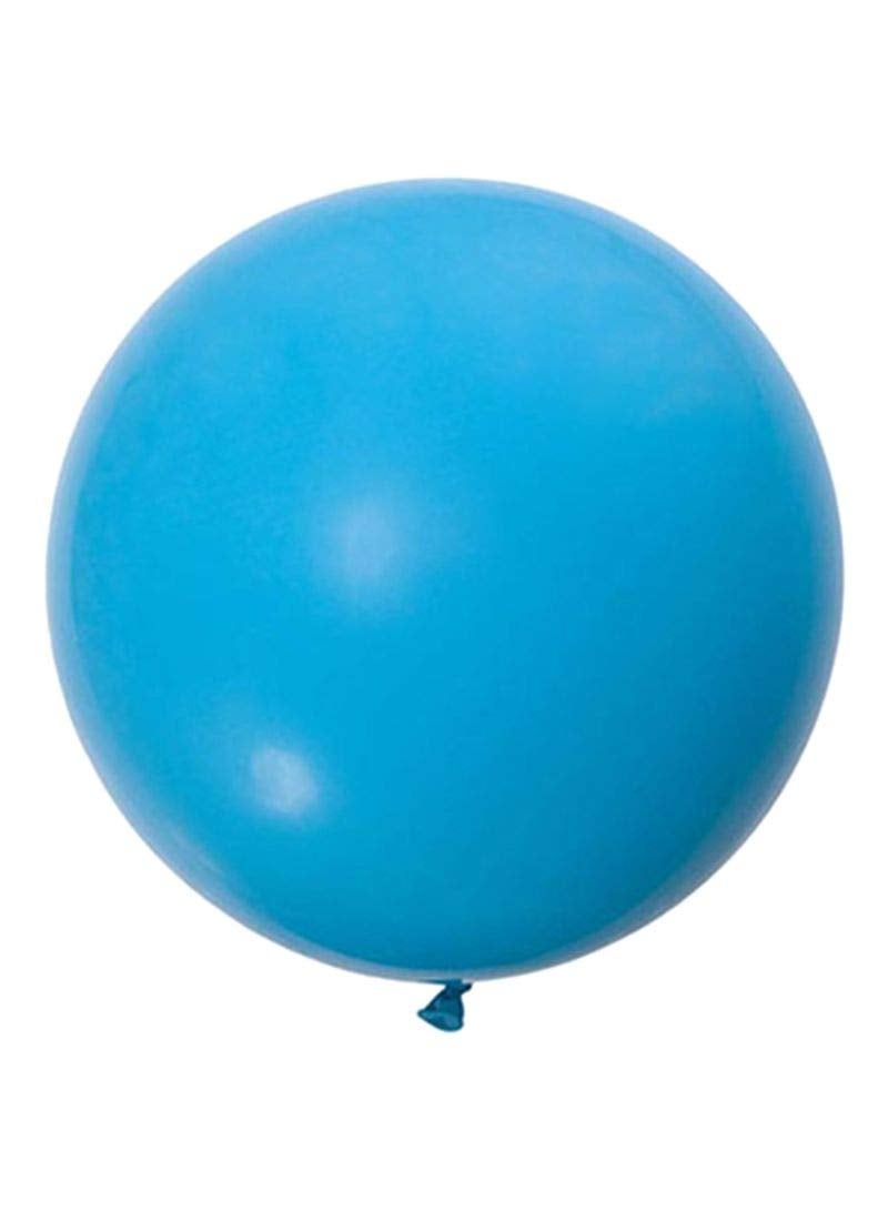 PARTY TIME  1 Piece Standard Blue Jumbo Latex Balloon 36 Inches - Image 1