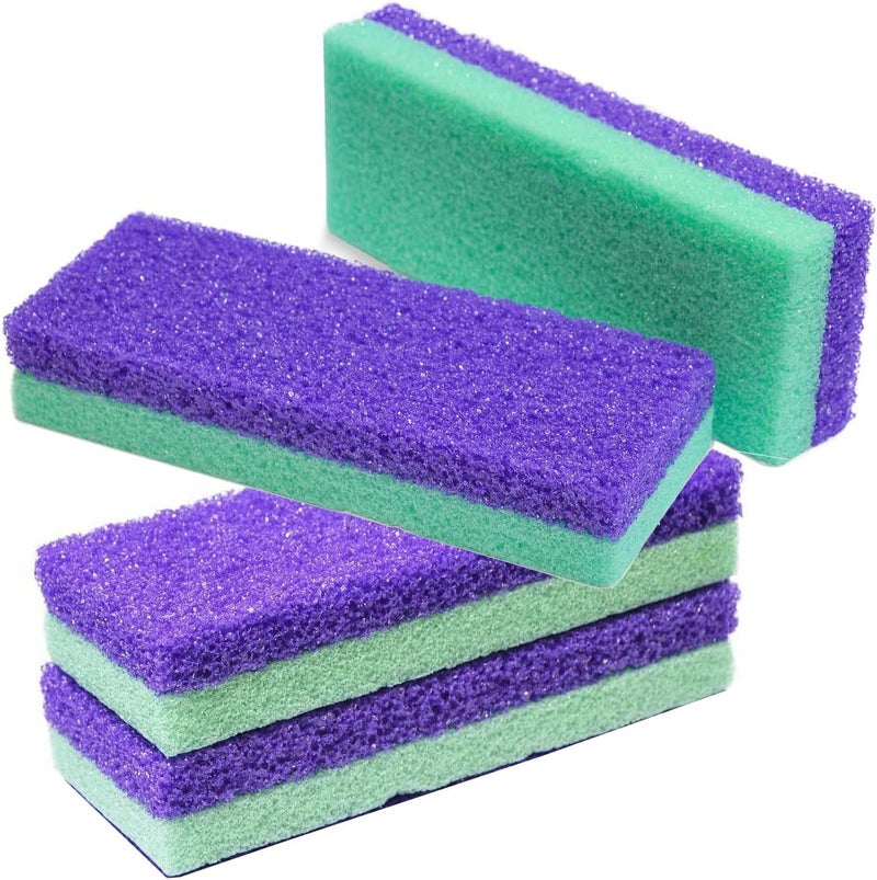 maccibelle Maccibelle Salon Foot Pumice and Scrubber for Feet and Heels Callus and Dead Skins, Safely and Easily Eliminate Callus and Rough Heels (Pack of 4)