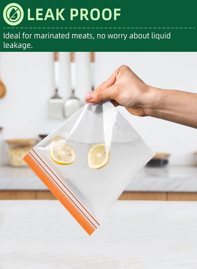 Lerine 22 Pack Reusable Sandwich Bags Dishwasher Microwave Safe, BPA Free Stand Up Reusable Food Storag Bags, Extra Thick Leakproof Reusable Quart Freezer Bags for Cereal, Lunch, Vegetables, Fruits - Image 3