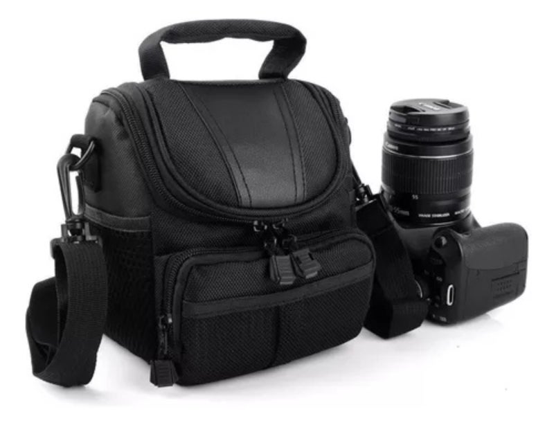 Compact Lightweight Camera Bag: Durable Nylon With Soft Inner Layer - Scratch & Impact Protection Camera Case for Nikon D3400 D3300 D3200 D3100 D3000 P90 CoolPix, On-the-Go Photographers - Image 1