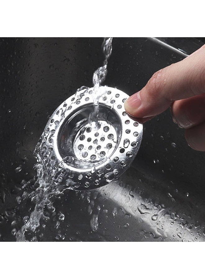 2 Pcs Stainless Steel Kitchen Sink Filter Sink Drain Filter for Shower and Drain or Kitchen Sinks - Image 3