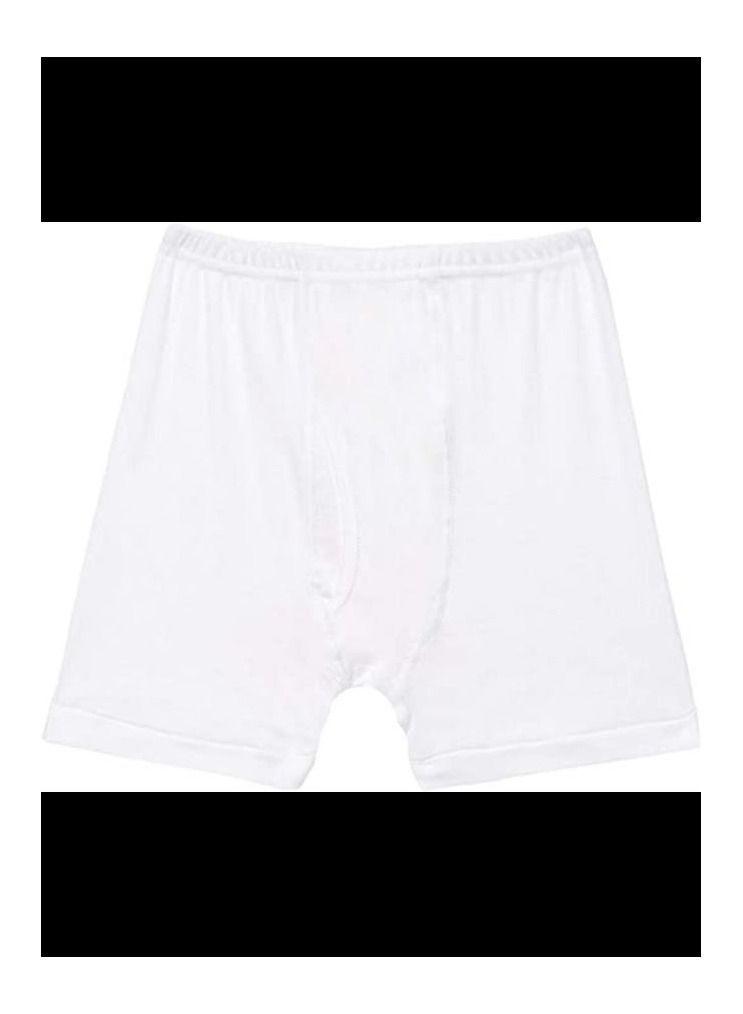 لوكس بوكسر بريميوم أبيض للأولاد (عبوة من 3 قطع) - Image 1