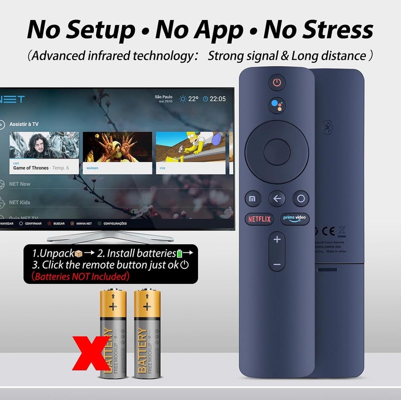 WDZP New Voice Remote Control for Xiaomi Mi TV Stick/MI Box 4S 4K XMRM-006 XMRM-00A - Image 3