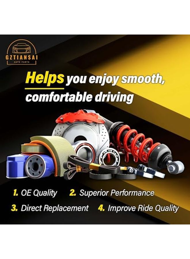 Universal Joint U Bolt Kit Compatible with Chevrolet Bel Air Biscayne Impala 1966 1967 1968 - Image 5