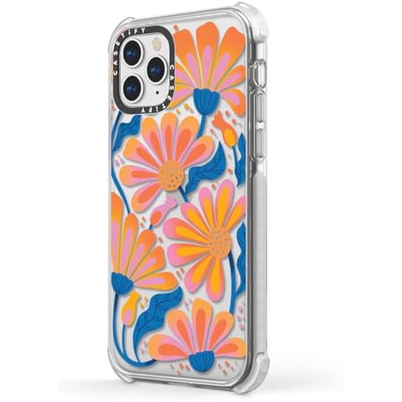 Casetify حافظة ألترا إمباكت لجهاز آيفون 12 برو ماكس 【9.8 قدم حماية من السقوط】 - ليزي ديزي - شفاف ضبابي - Image 5