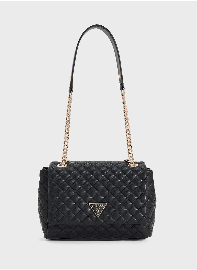 GUESS Eco Rianee Cnrtble Crossbody Flap  - Image 1